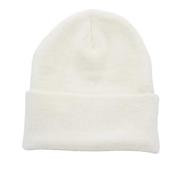White beanie